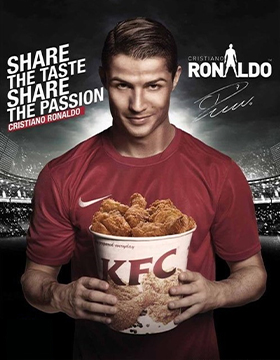 Cristiano Ronaldo Endorsement deal with Mobility & KFC